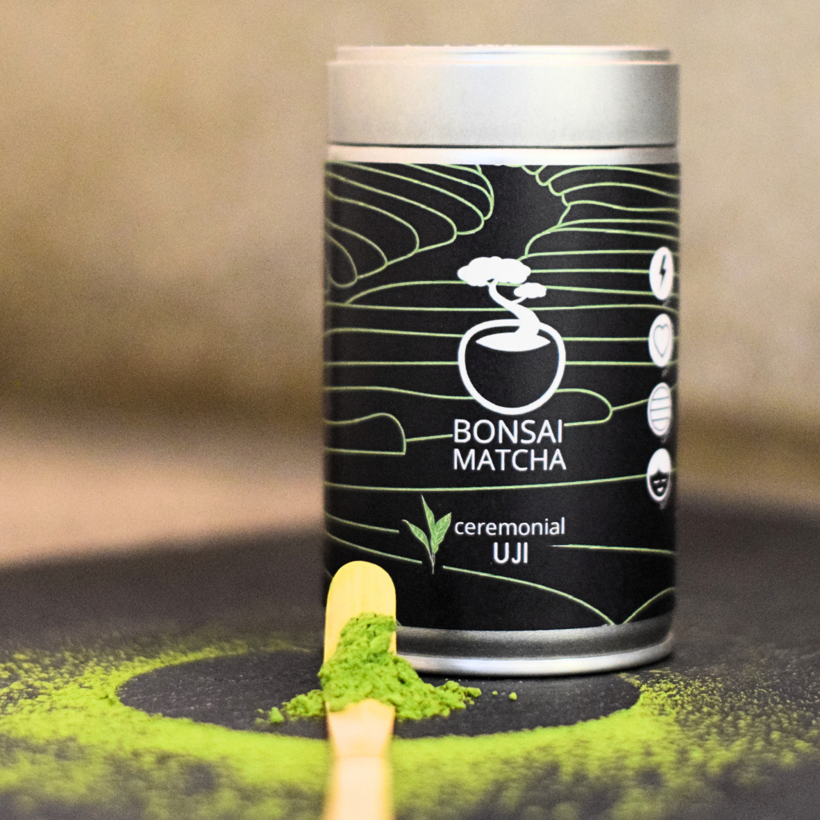 Bonsai Matcha Uji Premium Ceremonial Single Origin, 60g