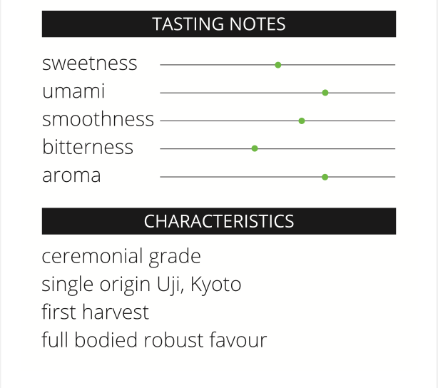 Bonsai Matcha Uji Premium Ceremonial Single Origin, 60g