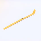 bamboo matcha scoop on white background