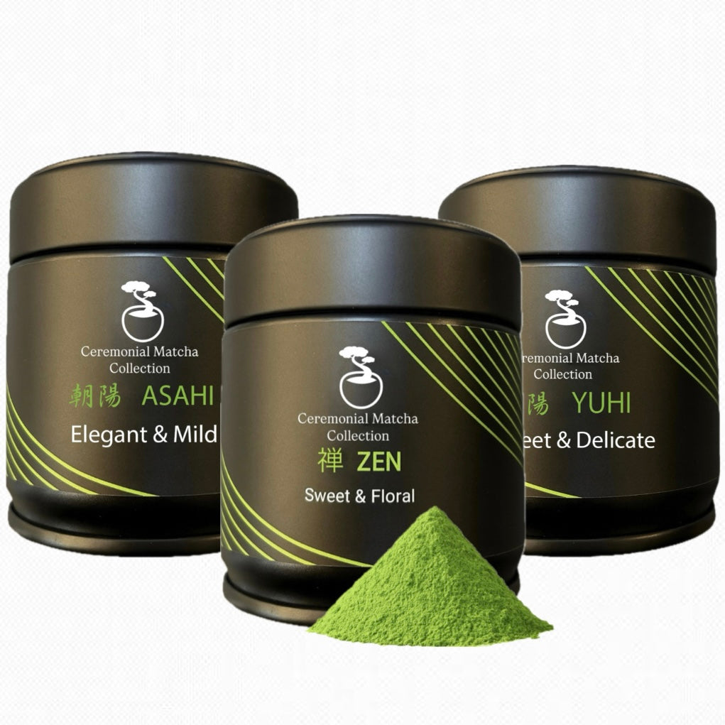 MATCHA まとめ買い All-Day Matcha Pack | Asahi Zen Yūhi | Bonsai Matcha