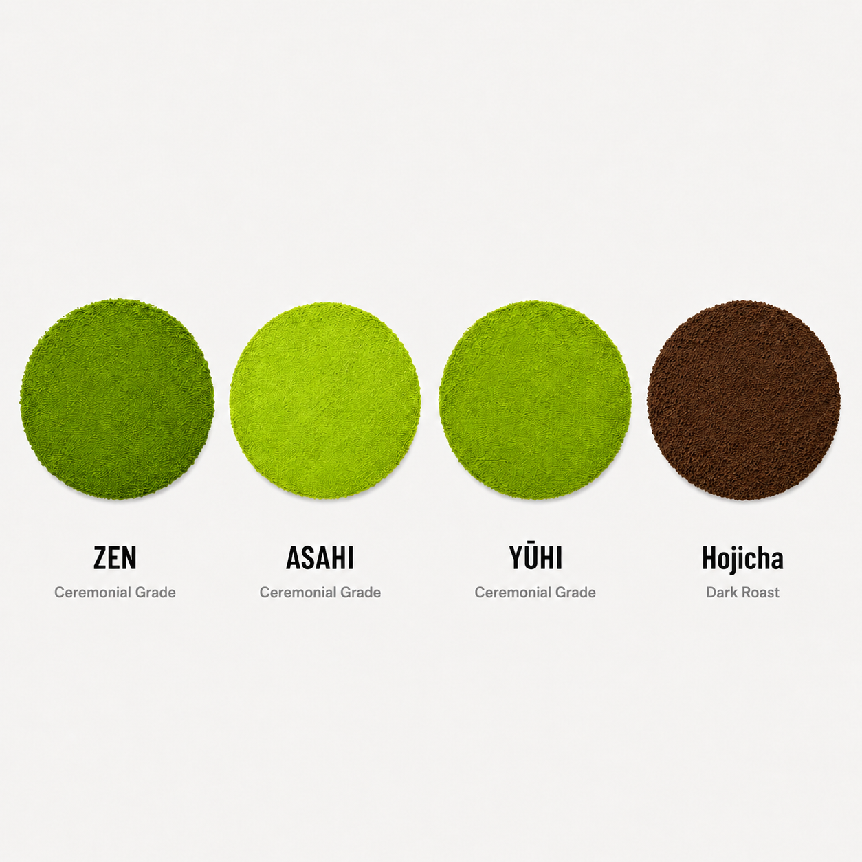 Wholesale Tasting Kit — Zen, Asahi, Yūhi, and Hojicha